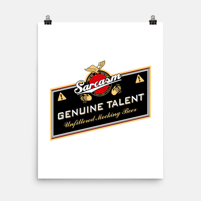 Genuine Talent-None-Matte-Poster-NMdesign