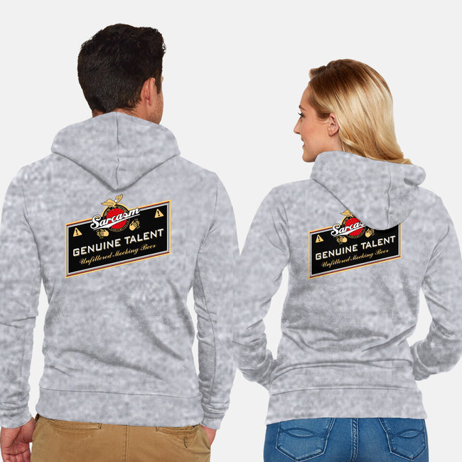 Genuine Talent-Unisex-Zip-Up-Sweatshirt-NMdesign