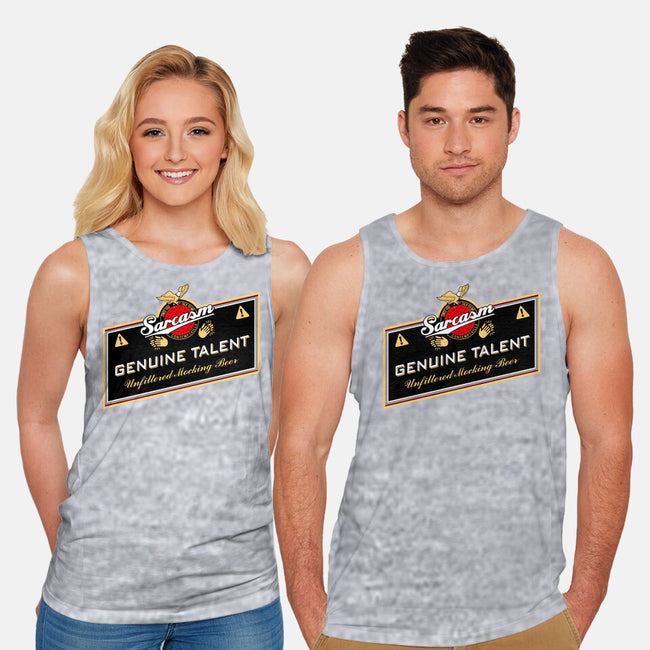 Genuine Talent-Unisex-Basic-Tank-NMdesign