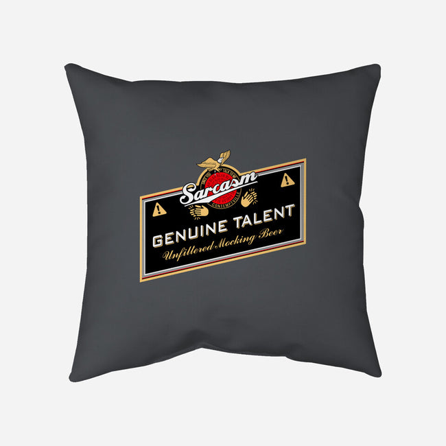 Genuine Talent-None-Removable Cover w Insert-Throw Pillow-NMdesign