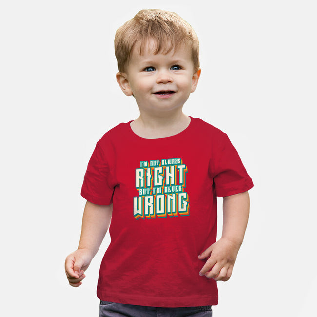 Blunt Statement-Baby-Basic-Tee-Whimsical Thinker