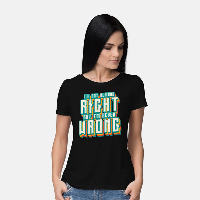 Blunt Statement-Womens-Basic-Tee-Whimsical Thinker