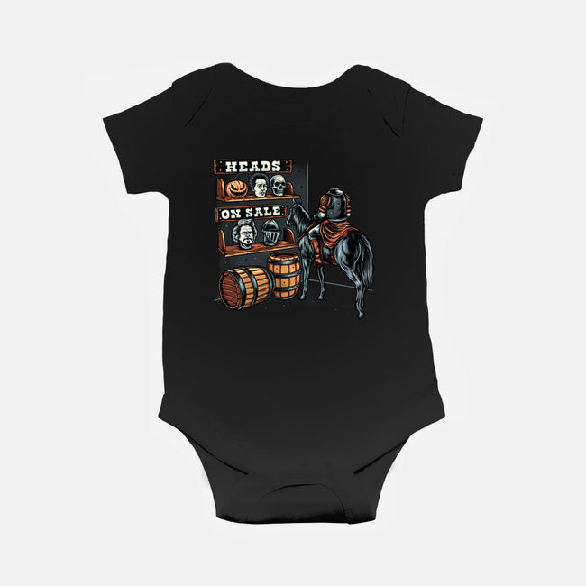 Heads On Sale-Baby-Basic-Onesie-glitchygorilla