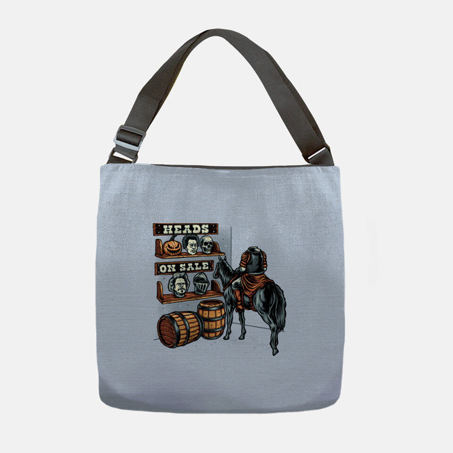 Heads On Sale-None-Adjustable Tote-Bag-glitchygorilla