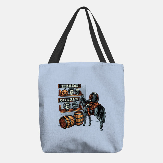 Heads On Sale-None-Basic Tote-Bag-glitchygorilla