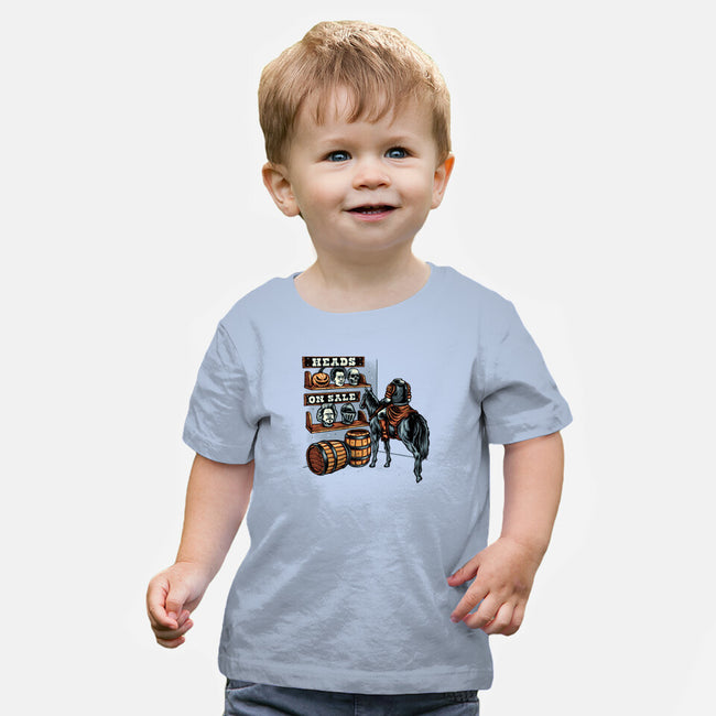 Heads On Sale-Baby-Basic-Tee-glitchygorilla