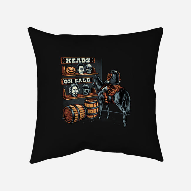 Heads On Sale-None-Removable Cover w Insert-Throw Pillow-glitchygorilla