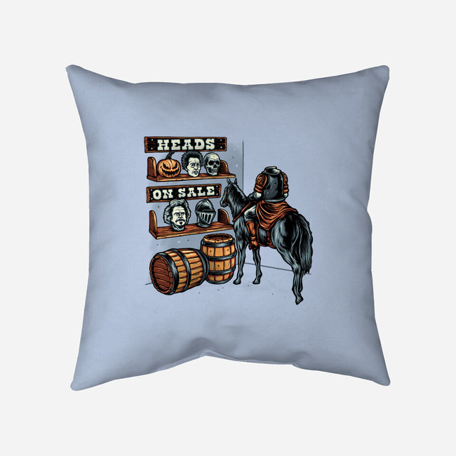 Heads On Sale-None-Removable Cover w Insert-Throw Pillow-glitchygorilla