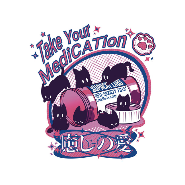 Take Your MediCATion-Womens-Fitted-Tee-Supacat Studio