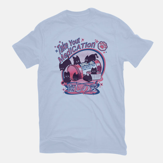 Take Your MediCATion-Womens-Fitted-Tee-Supacat Studio