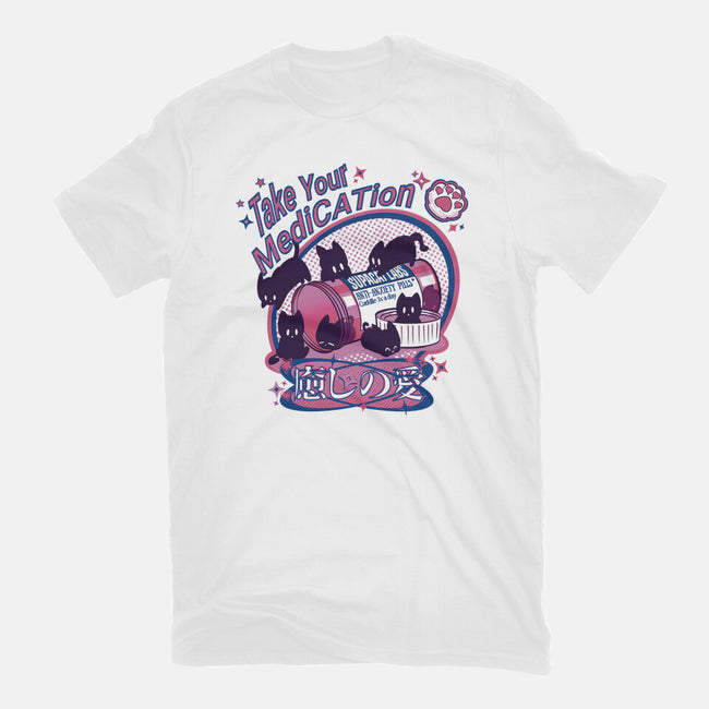 Take Your MediCATion-Womens-Fitted-Tee-Supacat Studio