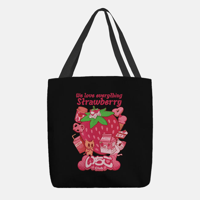 Ichigo Club-None-Basic Tote-Bag-Supacat Studio