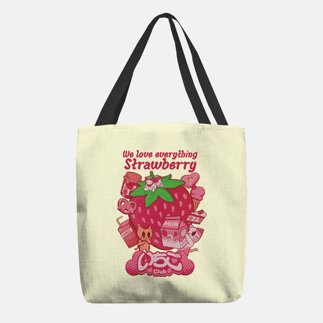 Ichigo Club-None-Basic Tote-Bag-Supacat Studio