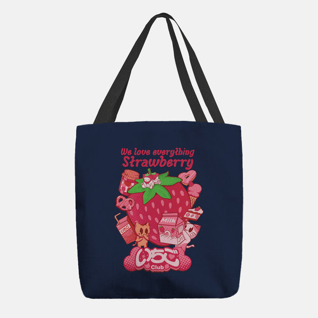 Ichigo Club-None-Basic Tote-Bag-Supacat Studio