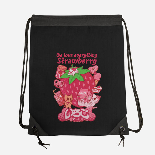 Ichigo Club-None-Drawstring-Bag-Supacat Studio