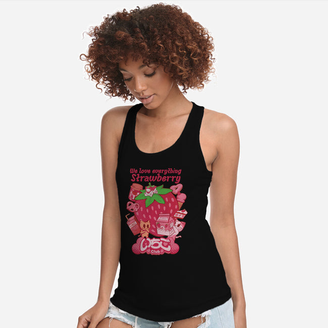 Ichigo Club-Womens-Racerback-Tank-Supacat Studio