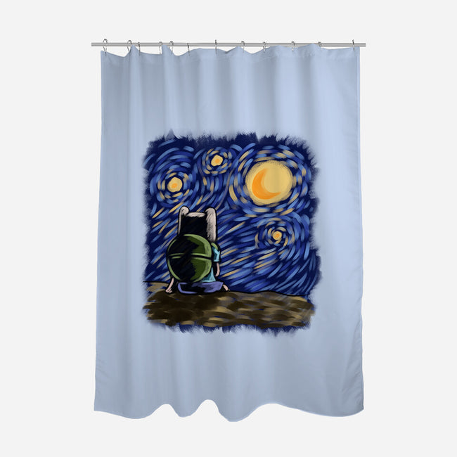 Rest Time-None-Polyester-Shower Curtain-nickzzarto