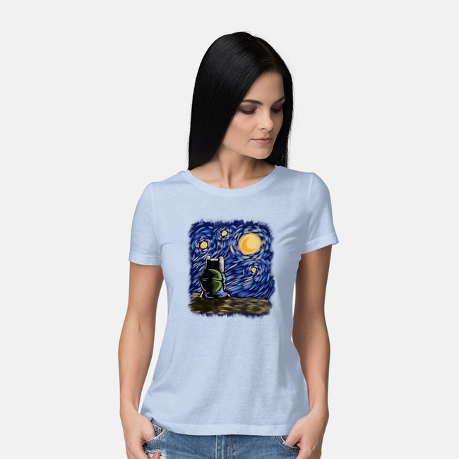 Rest Time-Womens-Basic-Tee-nickzzarto