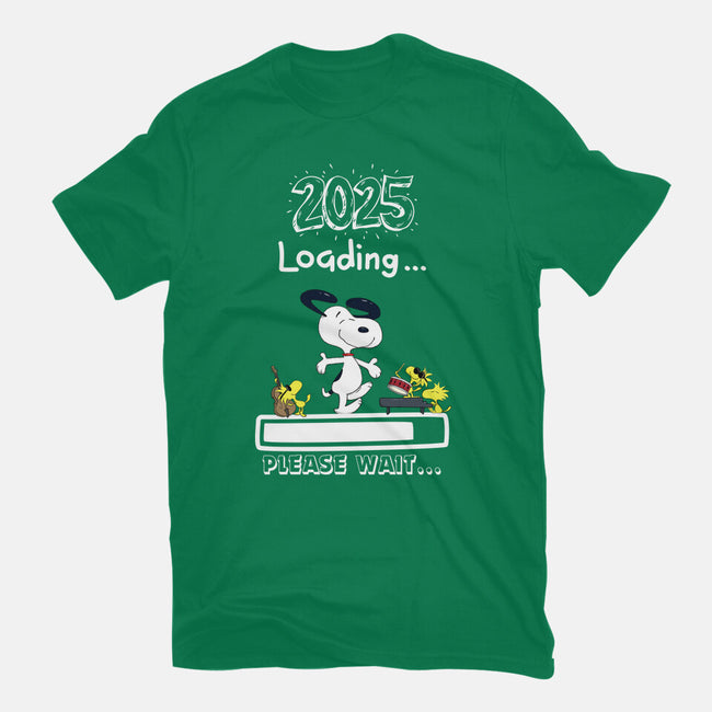 New Year Loading-Womens-Basic-Tee-MaxoArt