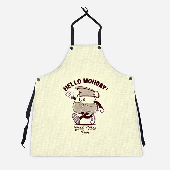 Good Vibes Club-Unisex-Kitchen-Apron-sebasebi