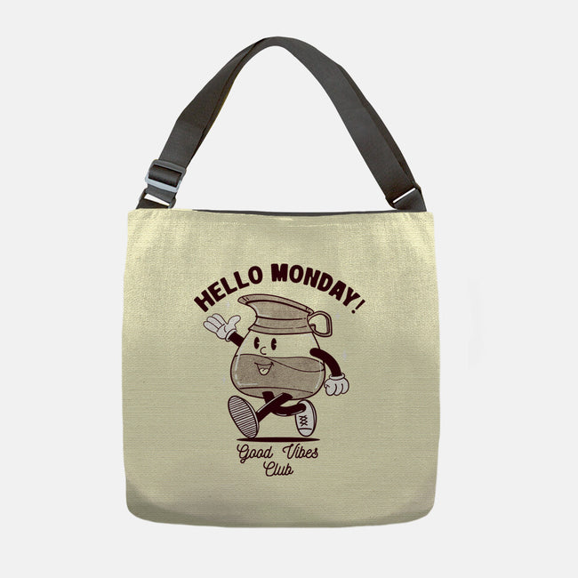 Good Vibes Club-None-Adjustable Tote-Bag-sebasebi