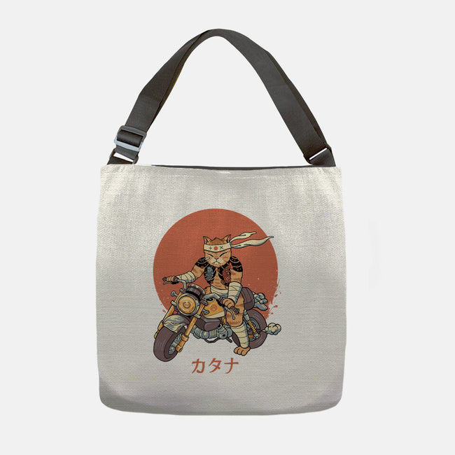 Biker Gang Catana Meowster-None-Adjustable Tote-Bag-vp021