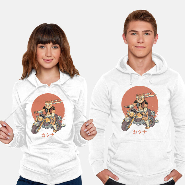 Biker Gang Catana Meowster-Unisex-Pullover-Sweatshirt-vp021