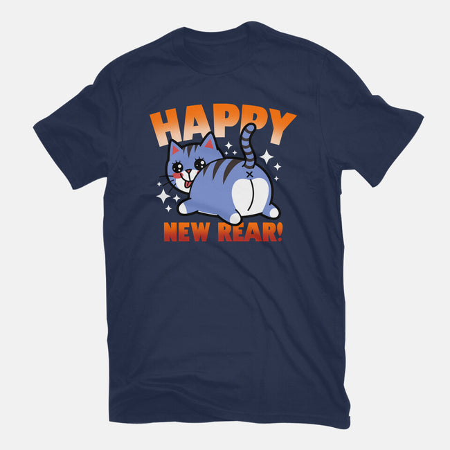 Happy New Rear-Womens-Basic-Tee-Boggs Nicolas