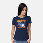 Happy New Rear-Womens-Basic-Tee-Boggs Nicolas