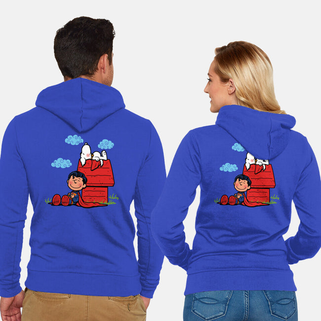 Super Nuts-Unisex-Zip-Up-Sweatshirt-Boggs Nicolas