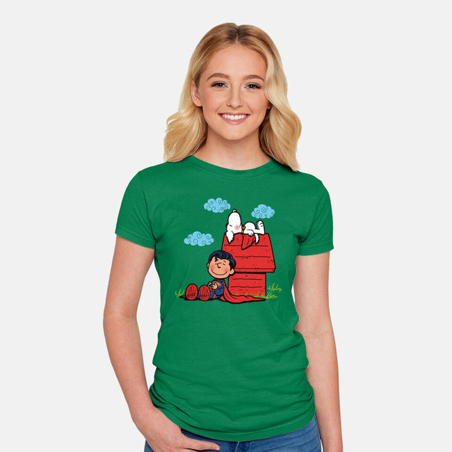 Super Nuts-Womens-Fitted-Tee-Boggs Nicolas