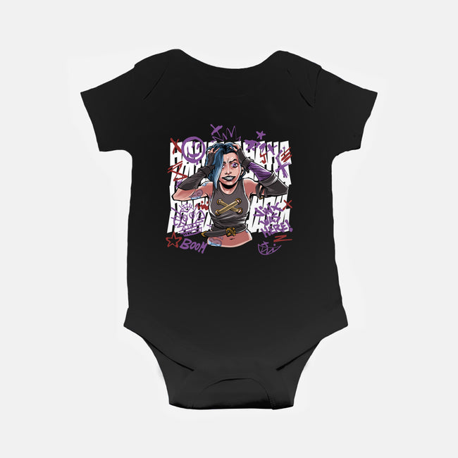 The Killing Bomb-Baby-Basic-Onesie-zascanauta