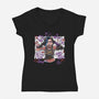 The Killing Bomb-Womens-V-Neck-Tee-zascanauta