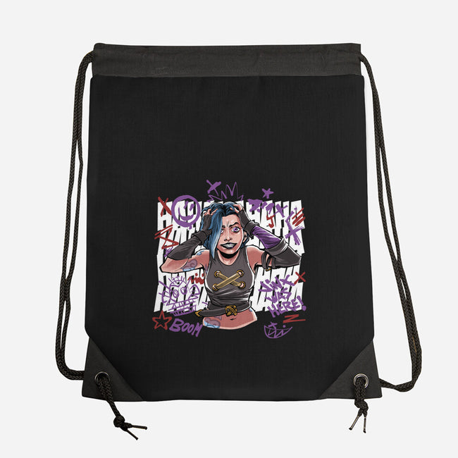 The Killing Bomb-None-Drawstring-Bag-zascanauta