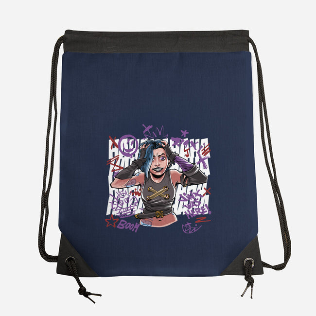 The Killing Bomb-None-Drawstring-Bag-zascanauta