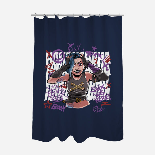 The Killing Bomb-None-Polyester-Shower Curtain-zascanauta