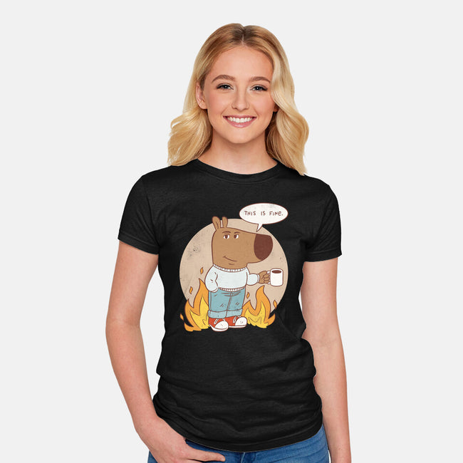 This Is Chill-Womens-Fitted-Tee-paulagarcia