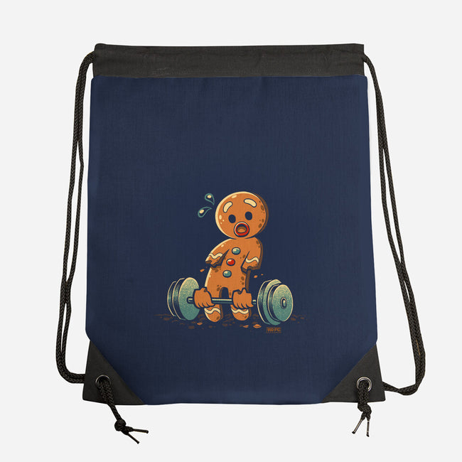 Gingerbread Workout-None-Drawstring-Bag-worlddominationforcats