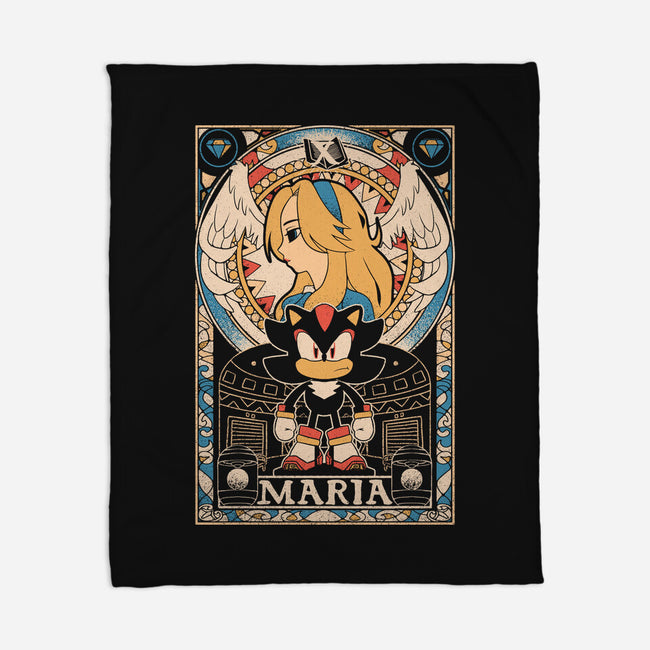 Maria Tarot-None-Fleece-Blanket-naomori