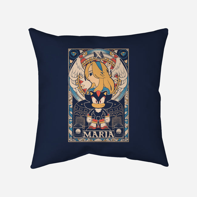 Maria Tarot-None-Removable Cover w Insert-Throw Pillow-naomori