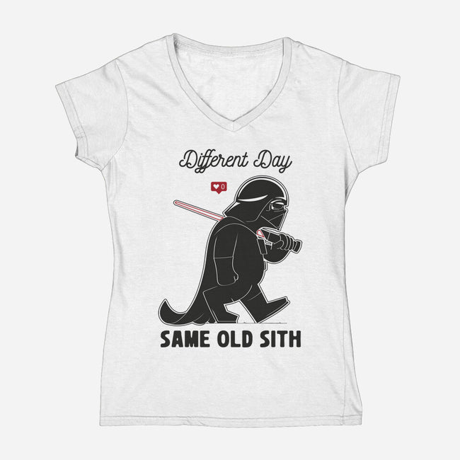 Same Old Sith-Womens-V-Neck-Tee-sebasebi