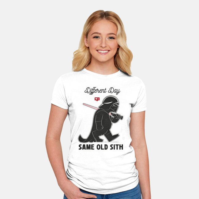Same Old Sith-Womens-Fitted-Tee-sebasebi
