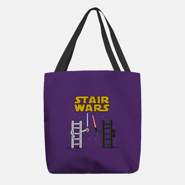 Stair Wars-None-Basic Tote-Bag-sebasebi