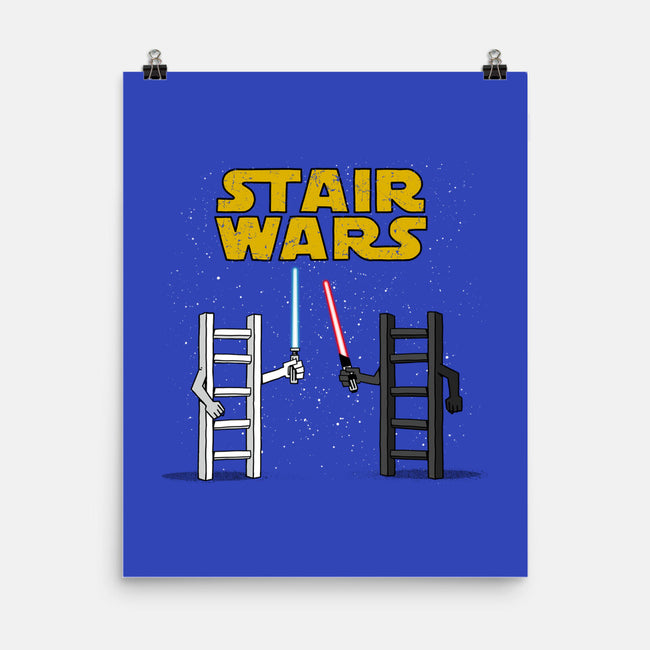 Stair Wars-None-Matte-Poster-sebasebi