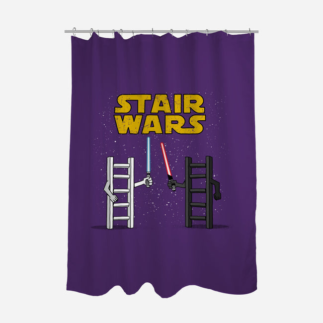 Stair Wars-None-Polyester-Shower Curtain-sebasebi