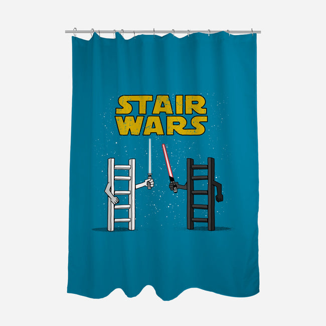 Stair Wars-None-Polyester-Shower Curtain-sebasebi