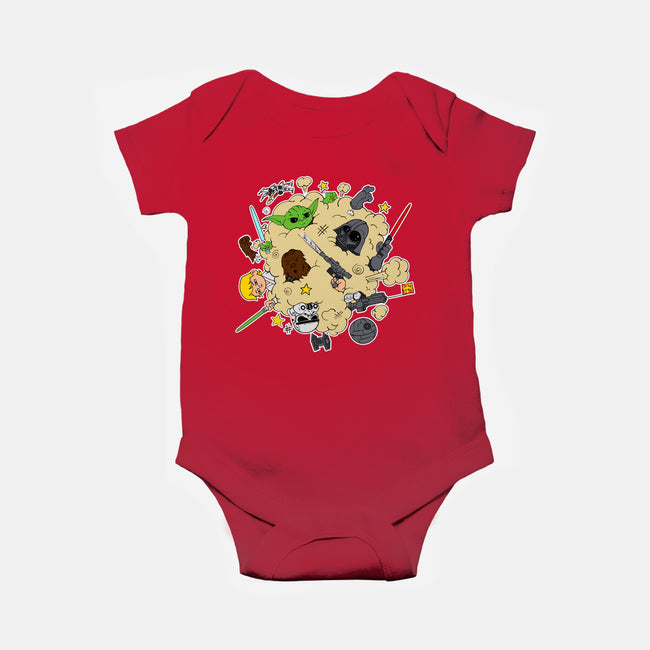 Star Fight-Baby-Basic-Onesie-sebasebi