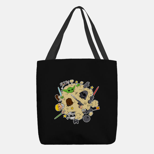 Star Fight-None-Basic Tote-Bag-sebasebi