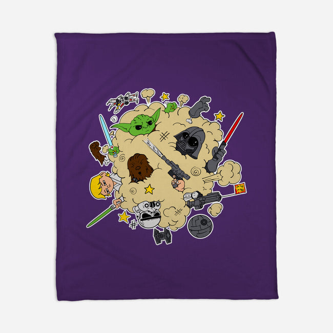 Star Fight-None-Fleece-Blanket-sebasebi