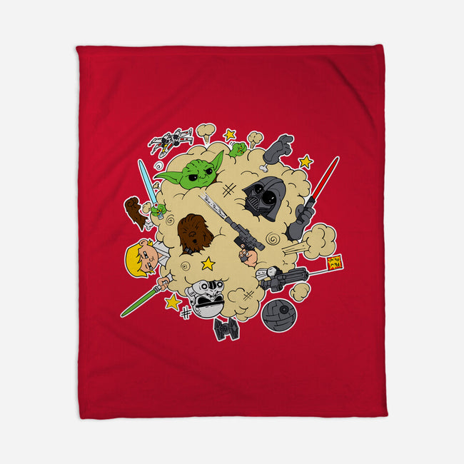 Star Fight-None-Fleece-Blanket-sebasebi